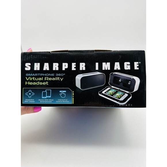New Virtual Reality Headset Sharper Image Smartphone 360 Degree Views - Picture 5 of 6